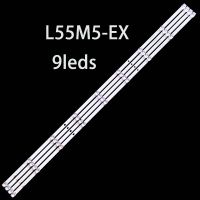 New LED strips for HG55AJ630UJJ UN55NU7095G 4X9 2W MCPCB 14MM V0 IC-B-VZAA55DB05 CRH-BP55303004097CT L55M5-5A L55M5-5S L55M5-EX