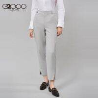 G2000 womens fashion formal wear elegant casual slim straight suit nine-point pants womens 2022 new summer