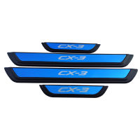 Car Styling For Mazda CX3 Door Sill Protector Scuff Plate Stainless Steel Accessories Auto Pedal Sticker Trim   2019