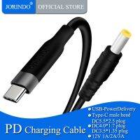 JORINDO เทคนิค PD 12V ชาร์จเร็ว,สายชาร์จสำหFlag manเราเตอร์แท็บเล็ต Tmall WizardTypeC เพื่อ4.0X1.7 3.5X1.35 5.5x2 5ปลั๊กตัวผู้ DC