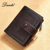 Hot Sale Mens Wallet Leather Zipper Multi-card Slots Short Wallet RFID Anti-theft Card Different Color Can Drop Ship