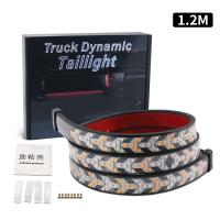 [ANYA Auto Parts] รถยนต์ LED รถกระบะไฟท้ายแถบสำรองข้อมูลย้อนกลับเบรกเลี้ยวรถบรรทุกไหลด้านหลังไฟท้ายสำหรับรถกระบะรถจี๊ป12โวลต์24โวลต์