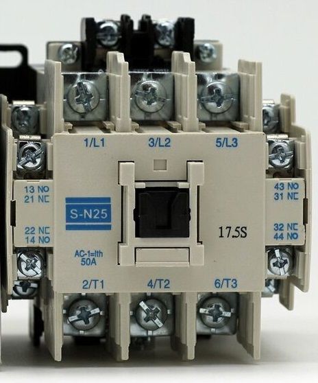 แมกเนติก-แมคเนติก-คอนแทคเตอร์-s-n25-แม้กเนติก-magnetic-contactor-s-n25-กำลังไฟ-โหลด-32amp-แบรน์-bfsn25