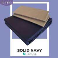 Esse ชุดเครื่องนอน 6 ฟุต 3 ชิ้น  Tencel   520 เส้นด้าย สีพื้น