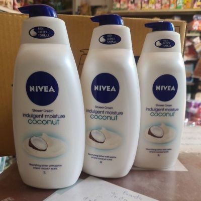 Nivea shower cream 1000 ml  coconut moisture