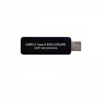 Usb3.0พิมพ์ A ถึง Ssd กล่องฝาปิดโดยไม่มีสายเคเบิลสำหรับ Ngff B คีย์ Sata โปรโตคอลสำหรับ2230หรือ2242ม. 2 Ssd