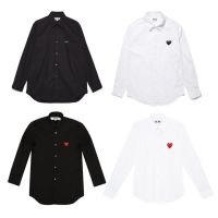 พร้อมส่ง Play Comme des garcons เสื้อกอม ของแท้ ช็อปญี่ปุ่น100%  //เสื้อเชิ๊ต shirt white //black