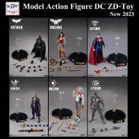 Model Action Figure Heros DC ZD-Toy 2023 ลิขสิทธิ์แท้ โมเดล ฟิกเกอร์ ฮีโร่ ดีซี ซุปเปอร์แมน แบทแมน วันเดอร์ ไซบอร์ก โจ๊กเกอร์ ฮาร์ลี่ ควินน์