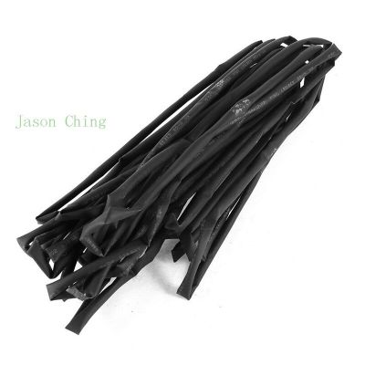 5mm Dia. Diameter Heat Shrinkable Tube Shrink Tubing 10M 32.8FT Black Color Cable Management