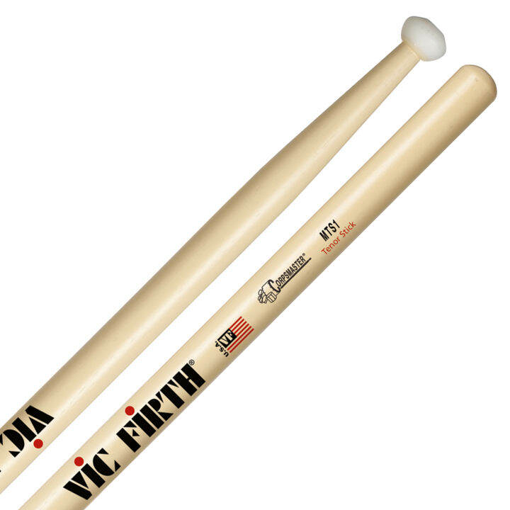 vic-firth-ไม้กลอง-mts1-ไม้กลองเทเนอร์มาร์ชชิ่ง-หัวไม้ไนลอน-made-in-u-s-a