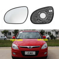 สำหรับ Hyundai I30 2008 2009 2010ด้านนอกกระจกมองหลังด้านข้างเลนส์ประตูปีกกระจกมองหลังแก้วโดยไม่ต้องความร้อน