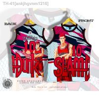 ☒♀ Shijia Slam Dunk Basketball Jersey Sando Pink Sakuragi Graphic Shirt for men and women