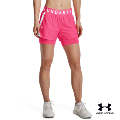 Under Armour UA Womens Play Up 2-in-1 Shorts อันเดอร์ อาร์เมอร์ กางเกงออกกำลังกายสำหรับผู้หญิง