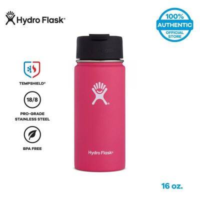 original HYDRO FLASK รุ่น WIDE MOUTH WITH FLIP LID 18 OZ กระติกน้ำสูญญากาศ เก็บความเย็น เก็บความร้อน เก็บอุณหภูมิ cd