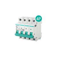 4P 1A 2A 3A 4A 5A 6A Mini Circuit Breaker MCB Din Rail Mounting Cutout Miniature Household Air Switch OEM DIY Electrical Circuitry Parts