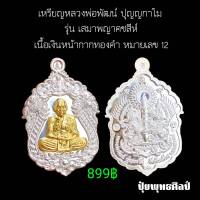 วัตถุมงคลเหรียญ หลวงพ่อพัฒน์ วัดห้วยด้วน รุ่น เสมาพญาคชสีห์ เนื้อเงินหน้ากากทองคำ ราคาพิเศษ ของขวัญปีใหม่