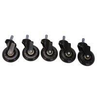 Office Chair Caster Wheels Roller Style Castor Wheel Replacement (2.5inches)