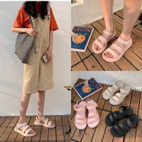 【CW】 Rome Shoes Sandals Pvc Jelly for 2021 New Female Snandals Flat Beach Sandal