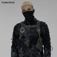 PUNK RAVE Mens Handsome Post-Apocalyptic Style Personalized Strap Men Belt Simple Novelty Accessories Corset Belt