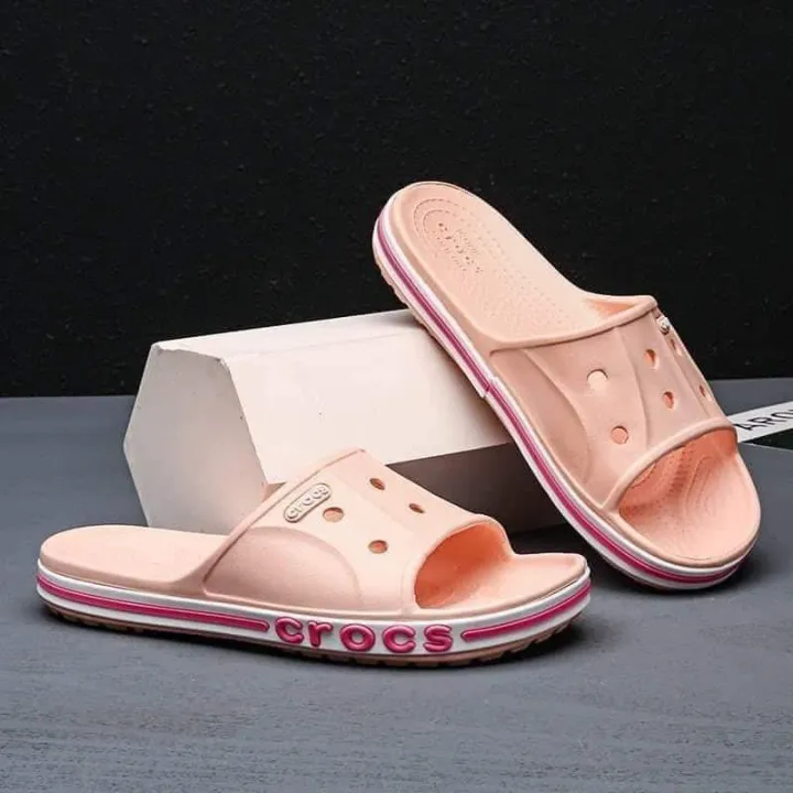 ladies crocs sliders