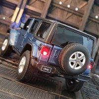 ใหม่1:32 JEEPS Sahara Wrangler จำลองของเล่นยานพาหนะรุ่นเสียงและแสงโช้คอัพโลหะผสมของเล่นเด็กคอลเลกชัน Gift