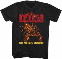 2022 Scorpion เยอรมัน Rock Band IRL เสื้อยืดสำหรับผู้ใหญ่สีดำ