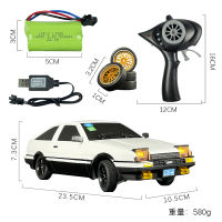 คลังสินค้าพร้อม Ae86 1:18น้ำหนัก2.4ก. Mobil Remote Control ดริฟท์ขับด้านหลังแบบชาร์จได้3แชนแนลรถของเล่นสำหรับเด็กผู้ชาย