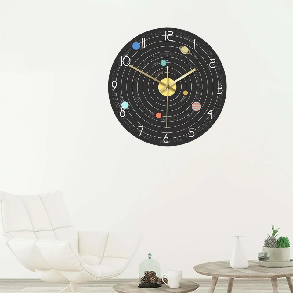solar system magnet clock
