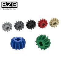 BZB MOC 32270สองด้าน12เกียร์ด้านนอกเส้นผ่าศูนย์กลาง13.3ความคิดสร้างสรรค์สูงอาคารบล็อกรุ่นของเล่นเด็ก DIY ชิ้นส่วนอิฐของขวัญที่ดีที่สุด