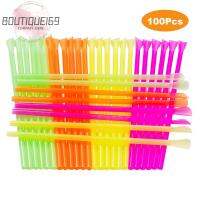 Portable Scoop Straw - Random Colorful Bright for Drinking Spoon &amp; Straw 2 in 1