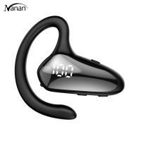 Yx02 Wireless Bluetooth-compatible Headset Digital Display Bone Conduction Concept Business Ear-mounted Earphones