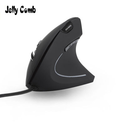 Jelly Comb Optical Vertical Mouse Wired Ergonomic Mice 3200DPI 7 Button Wrist Rest Protect Game Mice For PC Laptop