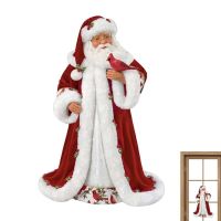 【cw】 Christmas Window ClingsStatic Cling Window Decorations ChristmasClaus StickersWindow DecalsGlass