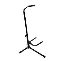 [ammoon]Folding Guitar Floor Stand String Instrument Tripod Holder Metal Material for Acoustic กีต้าร์ไฟฟ้า Bass