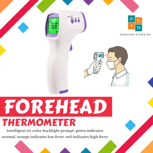 Forehead Thermometer Infrared Thermometer Non Contact Thermometers With Fever Alarm Handheld 4837