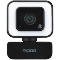 Rapoo เว็บแคม C270L FHD 1080P พร้อมกล้องจิ๋วไมโครโฟน Usb หมุนได้สำหรับการถ่ายทอดสดการประชุมทางโทรศัพท์