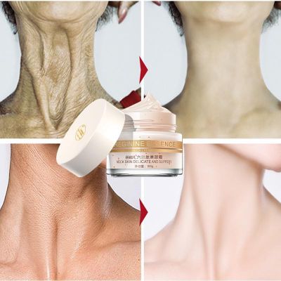 *ส่งจากไทย* ครีมทาคอ ไวท์เทนนิ่งและกระชับ  *กระปุกขาว* Neck Cream Anti Wrinkle Remove Neck Mask Whitening