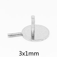 100PCS 3x1 Mini Small Round Magnets N35 Neodymium Magnet Disc 3x1mm Permanent Powerful Magnets Strong 3x1