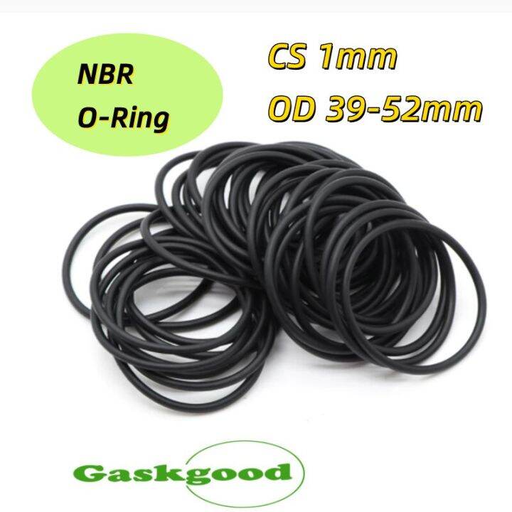 100pcs-black-o-ring-gasket-cs-1mm-od-39mm-52mm-automobile-nitrile-rubber-round-o-type-corrosion-oil-resistant-sealing-washer-bearings-seals