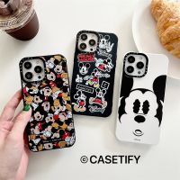 TiFY【Mickey Mouse】เคสซิลิโคน TPU เหลวนุ่ม iPhone สำหรับ13 Pro Max 12 11 Pro Max XR X XS MAX 7/8 Plus คุณภาพสูงกันกระแทก