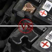 ABS Car Battery Cathode Positive Electrode Pole Terminal Protective Cover For Volkswagen VW Golf 7 MK7 7.5 MK7.5 2013-2019 Parts