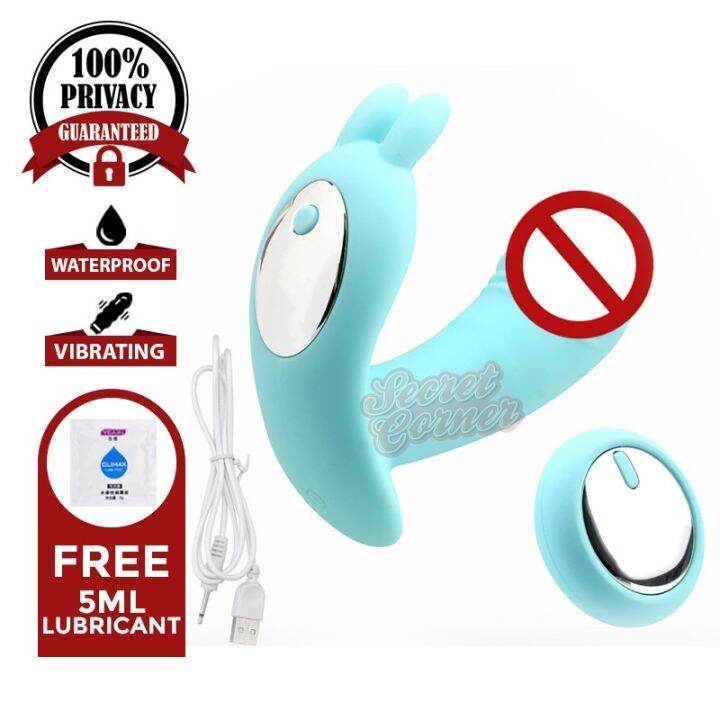 roomfun Wearable Rechargeable Panty Butterfly Vibrator With Wireless ...