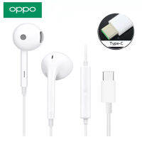 สำหรับ OPPO เดิม MH135หูฟังพร้อมไมโครโฟน TYPE-C ชุดหูฟัง In-Ear สเตอริโอสายเสียงสำหรับ Reno R15 R17ค้นหา X ค้นหา X2ค้นหา11 Ace2