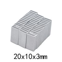 20/30/50pcs 20x10x3mm NdFeB Rare Earth Magnet Block Rectangular Magnets 20x10x3mm N35 Permanent Neodymium Magnet 20x10x3 mm