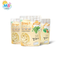 [แพคเกจใหม่ 13g] MBcare BEBEKIM FINGER FOOD Bebekim Step 1 ขนมข้าวพองออร์แกนิค 100% เสริมสร้างพัฒนาการ จากเกาหลี วัย 6-8 เดือน วัยเริ่มฝึก