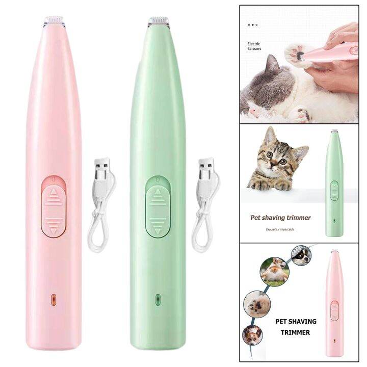 professional-electric-dog-clippers-hair-cutter-rechargeable-mute-foot-hair-trimmer-pet-grooming-pedicure-shear-butt-ear