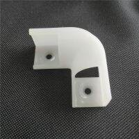 V Corner Connectors Aluminium Profiles Channel Holder 90 Degree Plastic Milky White 4.5cm For LED Strip Bar Light U Shape Black Adhesives Tape