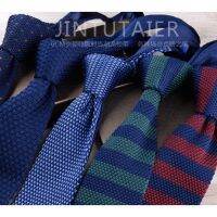 6cm casual casual woolen knit tie British pointed narrow tie