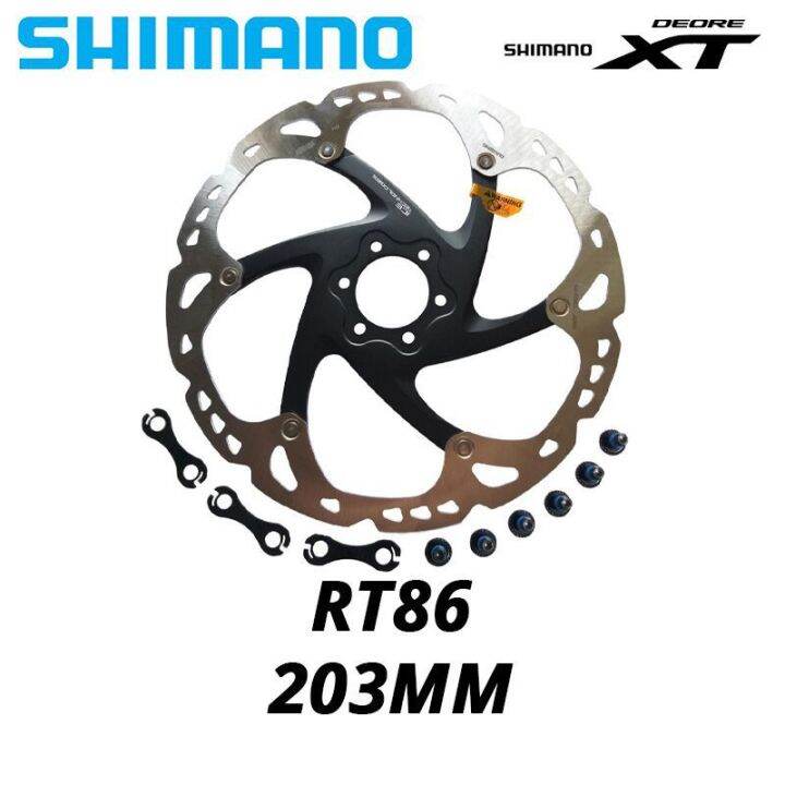 shimano-deore-xt-sm-rt86-slx-หกเล็บดิสก์เบรกสำหรับ-mtb-ดิสก์เบรกหกเล็บ160มิลลิเมตร180มิลลิเมตร203มิลลิเมตรดิสก์เบรกเบรกโรเตอร์