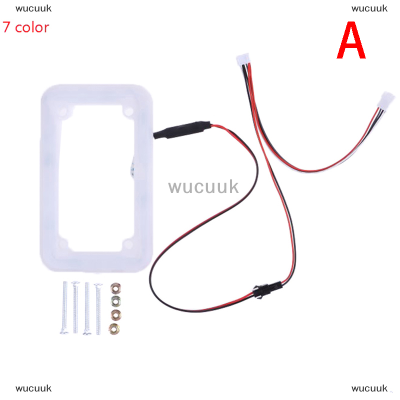 wucuuk ชิ้นส่วนอาเขต LED แฟลชตกแต่งด้านหน้าประเภทเหรียญเลือก/กรอบส่องสว่าง